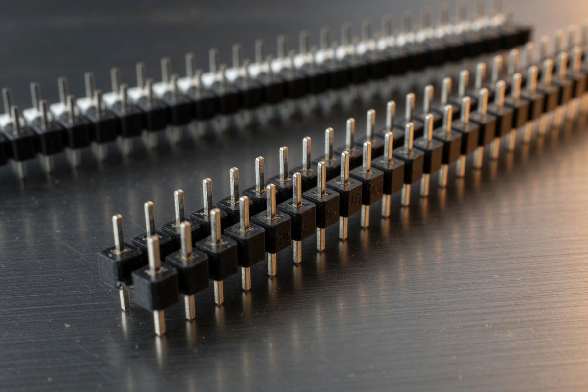 2.54 mm pin header 2×40